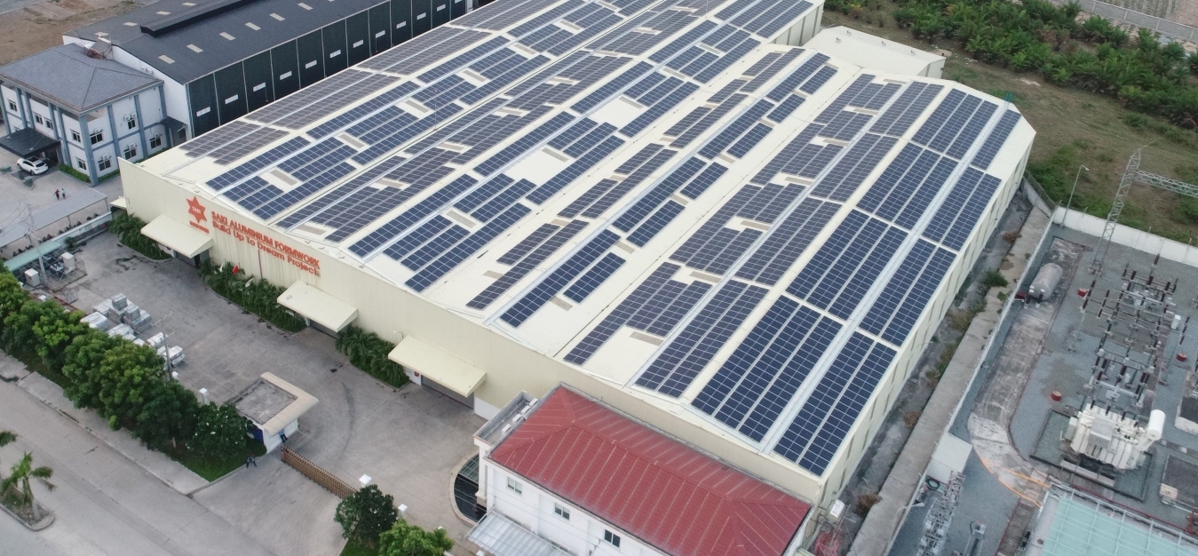 Rooftop Solar Power ~ 3MWP - Saki Factory
