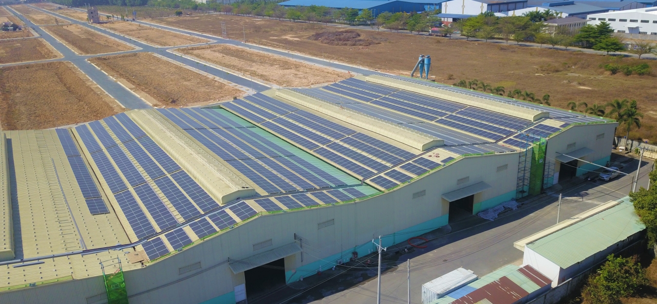 Rooftop Solar Power ~ 1MWP - Hai Van Limited Company Factory